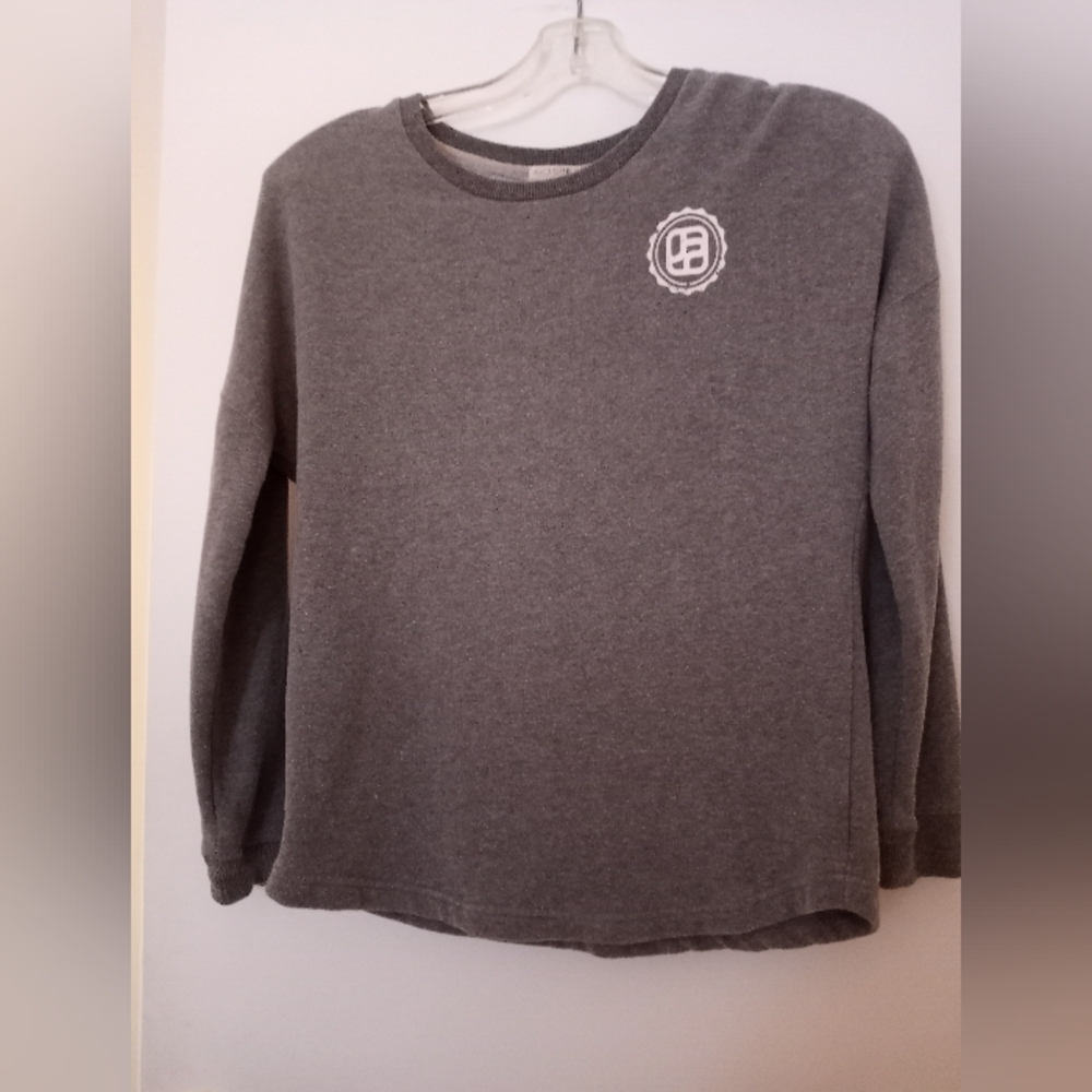 Joshua Peretz grey crew-neck light sweatshirt